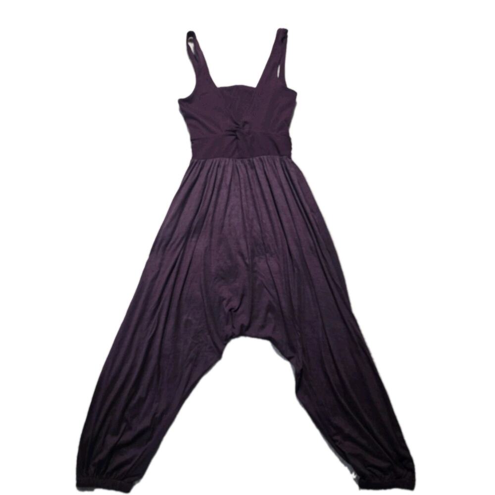 Free People FP Movement Shiny Happy Square Neck Sleeveless Jumpsuit M